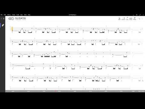 Non dirgli mai ( Gigi D'alessio ) ,Tablatura e base Senza Basso - Backing bass track - NO BASS