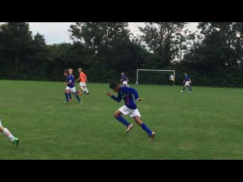 Loosdrecht JO13-2 - Weesp FC JO13-3 (17-09-2016)