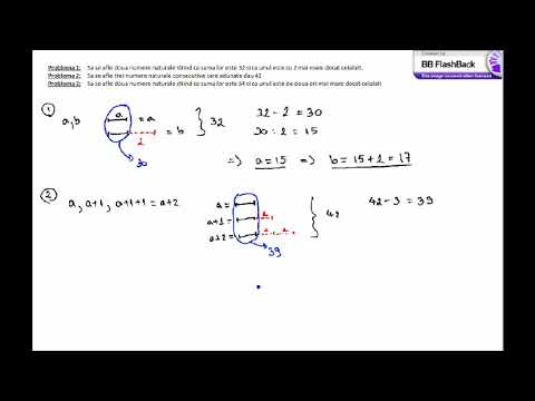 Probleme care se rezolva cu ajutorul ecuatiilor