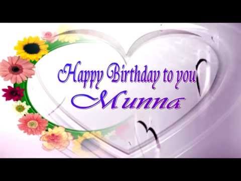 happy birthday to you munna