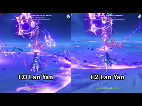 C0 vs C2 Lan Yan Shield Comparison
