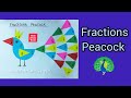 Fractions Peacock /Art integrated Math Project