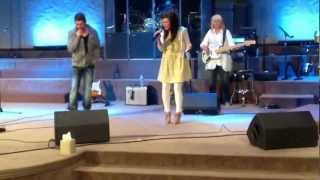 Jason Crabb and Kari Jobe First Time Duet Ever Live Singing Healer Part 1