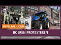 REPO: Boeren protesteren bij provinciehuis Leeuwarden tegen stikstofplannen