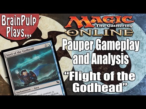 MTG - Pauper Deck Gameplay / Analysis: "Flight of the Godhead"
