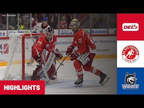 DEL2: EC Bad Nauheim vs. EHC Freiburg | Highlights - Matchday 1