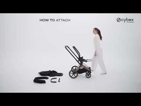 Cybex e-Priam Telaio Elettrico con e-Power e Dondolio Rosegold