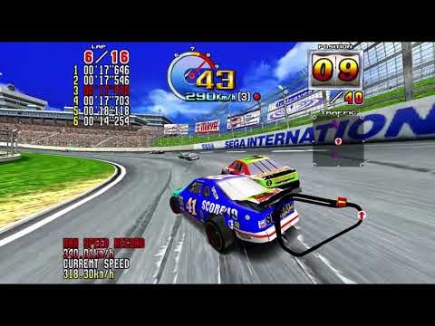 DAYTONA USA 2 POWER EDITION ARCADE (SEGA MODEL 3) - TEST GAMEPLAY