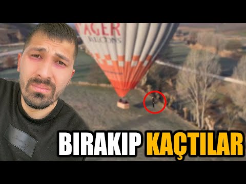 DEV BALONLA UÇTUK DAĞIN BAŞINDA MAHSUR KALDIM