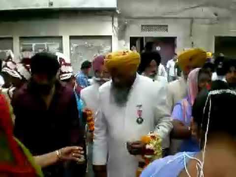 Bhai Nirmal Singh Khalsa ji returned with Padmashri reward to the village.