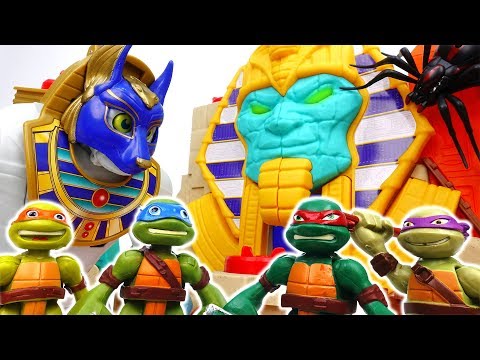 COWABUNGA~! Teenage Mutant Ninja Turtles, Curse Of The Mummy  - ToyMart TV