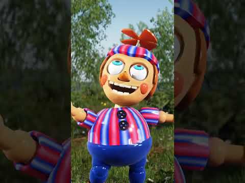 Ballon Boy lanza algo... / DOM Studio / five nights at freddy's /#shorts #short #fnaf #fnaf2