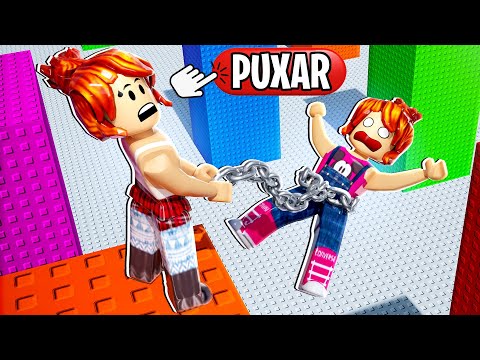Mãe e Filha Acorrentadas na Torre do Roblox!