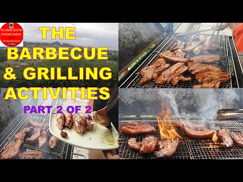 As atividades de churrasco e grelhados no resort privado coreano Miju Hot-Spring em Los Baños - Parte 2/2