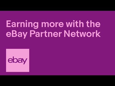 Get started as a seller on the eBay Partner Network