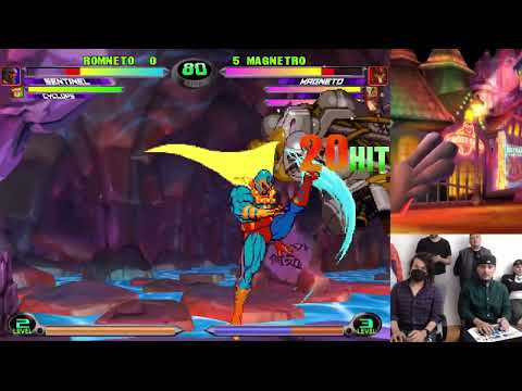 MvC2: Magnetro - Magneto Flight Infinite Unfly to Rom 2x Crossup 95% Sequence .:9.21.23:.