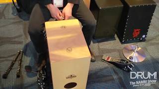 Video thumbnail for LP Unveils 6-Zone Box Kit at NAMM 2020 by DRUM! Magazine