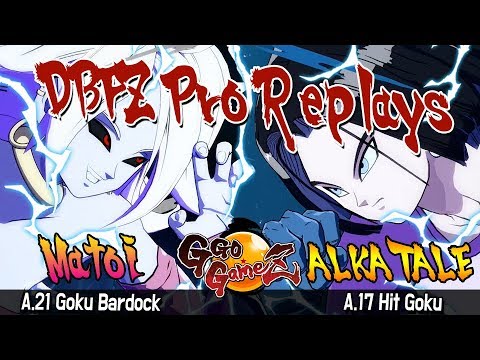 DBFZ matoi vs ALKA_TALE 【Dragon Ball FighterZ】 Pro replays