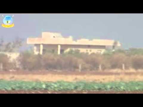 استهداف مقرات النظام على جبهة الكم في ريف حمص من قبل لواء جعفر الصادق