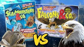 DeAgostini Seamonsters & Co vs Falcons und Co | Das Duell der Gummitiere