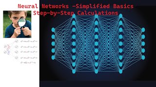 Neural Networks -Simplified Basics and Step-by-Step Calculations