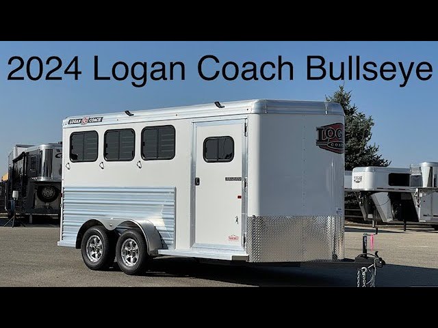 Preview image of 2024 Logan Coach Bullseye 3 Horse Bumper Pull youtube video