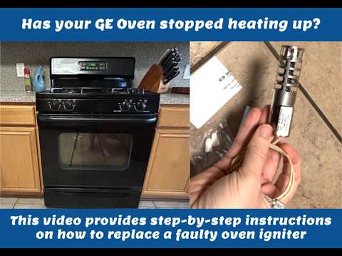 Replace an Oven Igniter in a General Electric (GE) Gas Oven