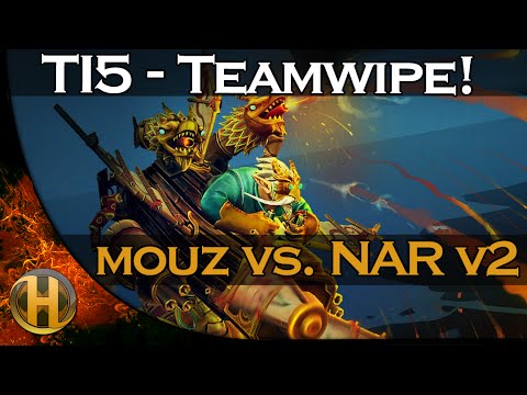 Dota 2 TI5 - mouz vs. NAR v2 - Teamwipe!