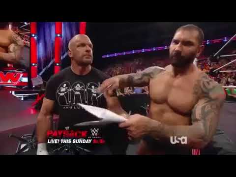 PAYBACK   The Shield Vs  Evolution   No Holds Barred Elimination Match  Contract Signing   YouTube 3