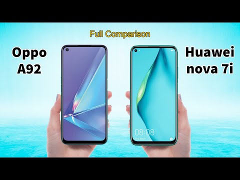 مقارنة Oppo A92 vs Huawei nova 7i