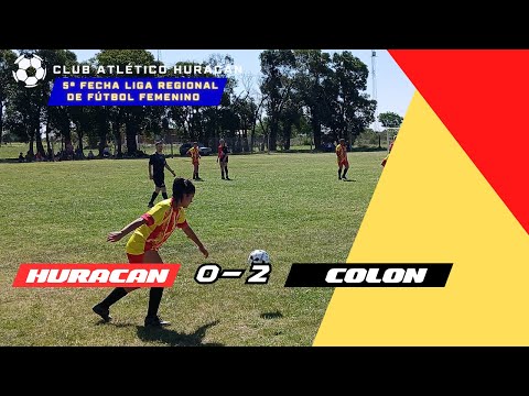 Huracán de Soledad vs Colón de Emilia 5ª Fecha de la Liga Regional de Fútbol Femenino