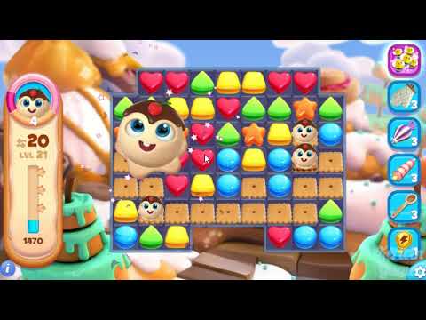 Cookie Jam Blast Level 21 - No Boosters ★★★