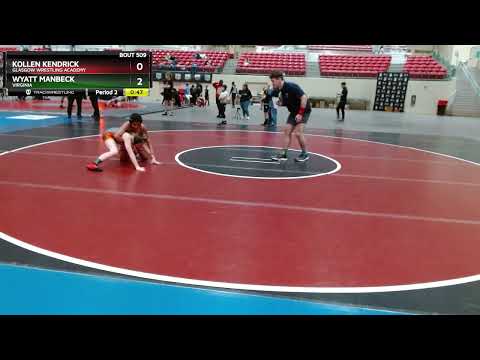 98-105 Lbs Round 1 - Kollen Kendrick, Glasgow Wrestling Academy Vs Wyatt Manbeck, Virginia B402