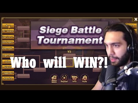 Guild Siege Tournament? Who will WIN?!