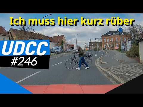 Polizei regelt Kreuzung und Vollbremsung ohne ABS | Folge 246 | UDCC German Dashcam