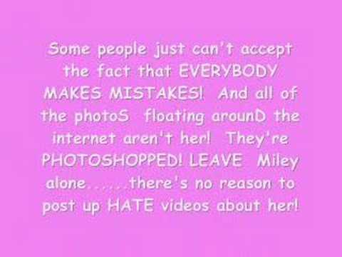 STOP Hating On Miley Cyrus!