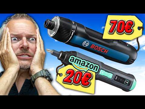 VERSAGT BOSCH? Amazon Basics Akkuschrauber vs. BOSCH | WERKZEUG NEWS 336