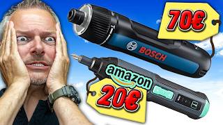 VERSAGT BOSCH? Amazon Basics Akkuschrauber vs. BOSCH | WERKZEUG NEWS 336