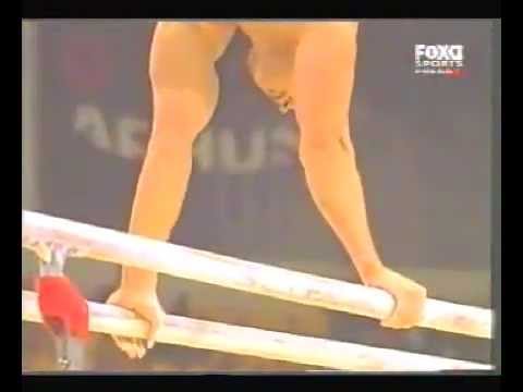 Dorin Razvan Selariu (ROM) - Parallel Bars AA @ Aarhus World Championships 2006