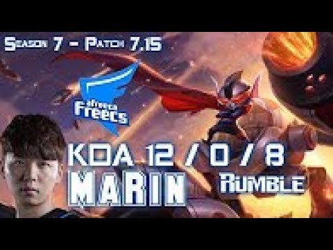 AFs MaRin RUMBLE vs JAYCE Top - Patch 7.15 KOREA Ranked