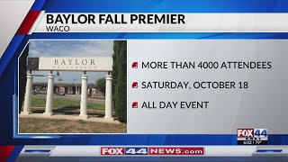 Baylor University gearing up for Fall Premiere