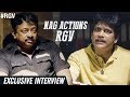 NAG Actions RGV | Officer Exclusive Interview | Nagarjuna | Myra | #OfficerReportingOnJune1st | RGV