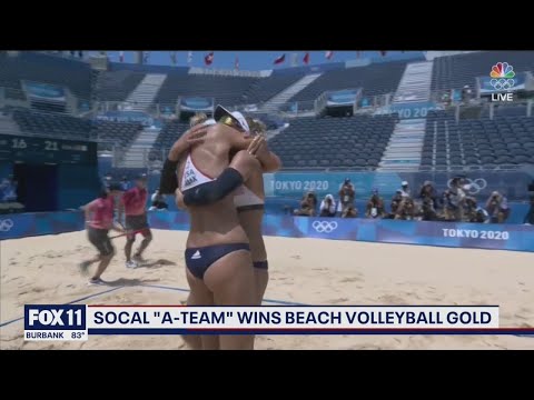 Southland duo wins gold medal in women's beach volleyball