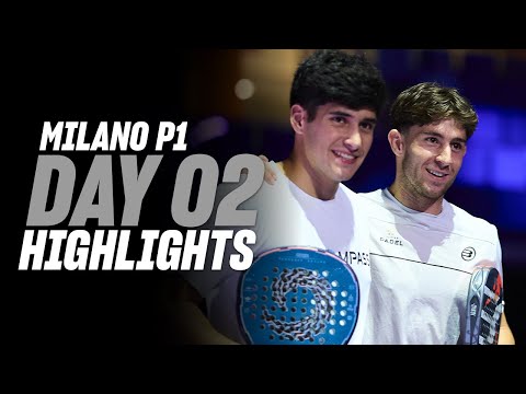 Milan Premier Padel P1🇮🇹🎾: Day 2 – Men's Highlight
