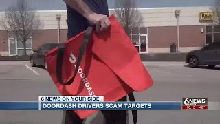 DoorDash drivers becoming scam targets