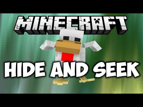 Minecraft - Hide and Seek - CHICKEN WARRIOR!!