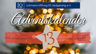 13. Türchen „Christbaum“ Op.8 Nr.1 Peter Cornelius | Ricardo Marinello &amp; Klas Lorenz