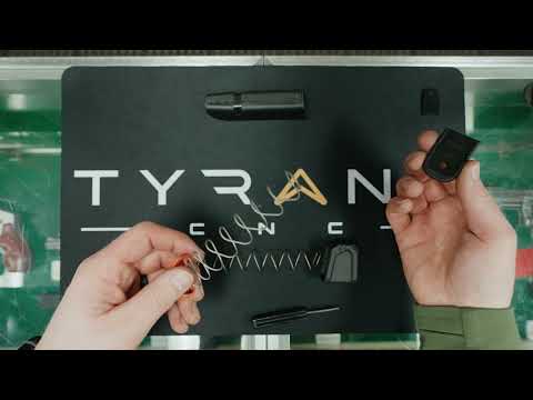How to Install Glock Magazine Extensions | Tyrant CNC Glock Mag Baseplate Upgrade