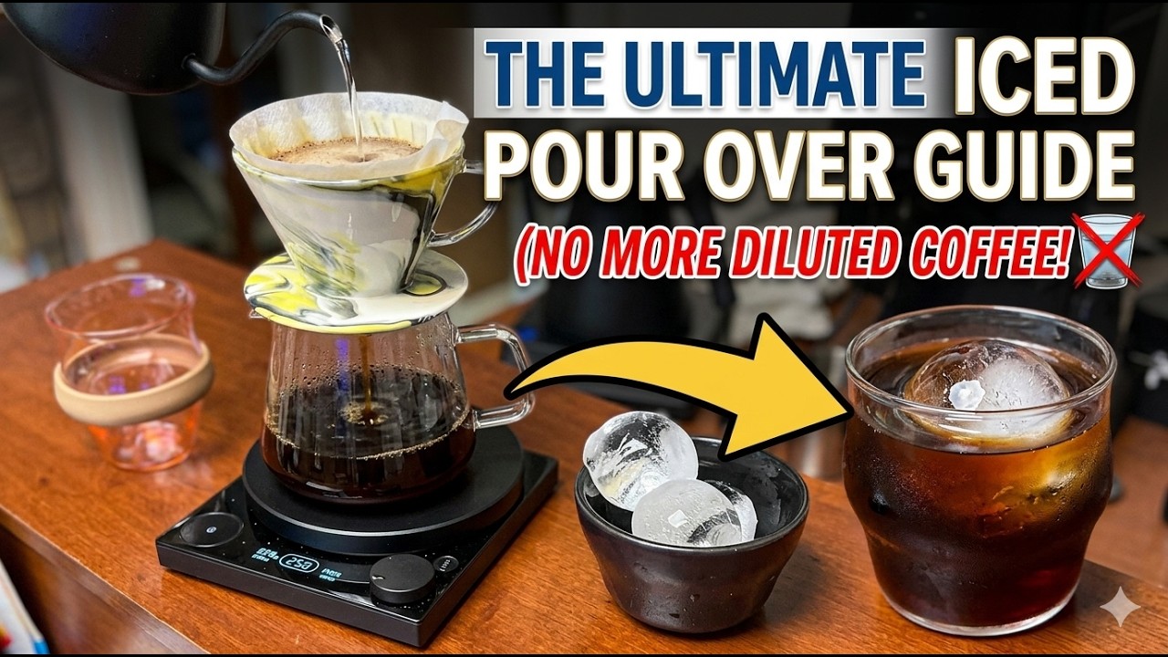 The Ultimate Iced Pour Over Guide (No More Diluted Coffee!)