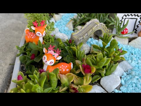 DIY miniature garden#fairy garden#minigarden#planter decor ideas#garden decoration ideas#plant